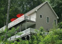 modern vacation rental between Hendersonville and Asheville