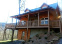 luxury mountain view cabin rental near Sylva NC